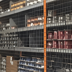cables and wires on shelving