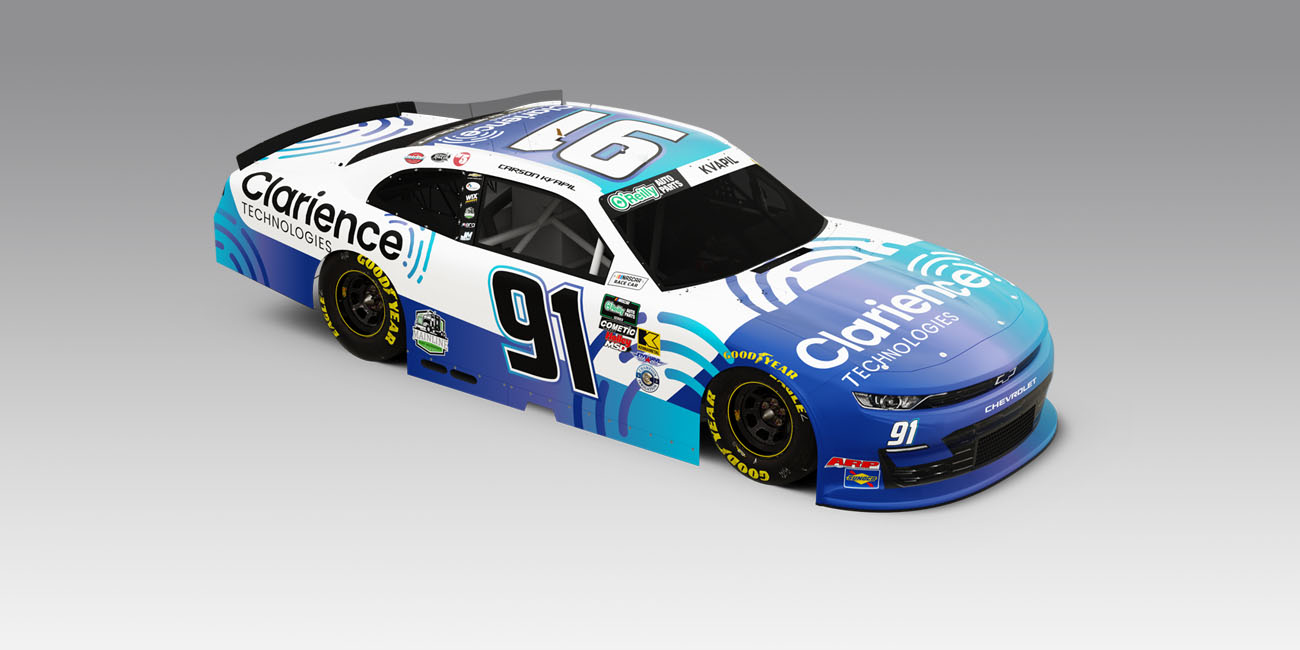 Carson Kvapil #91 Car