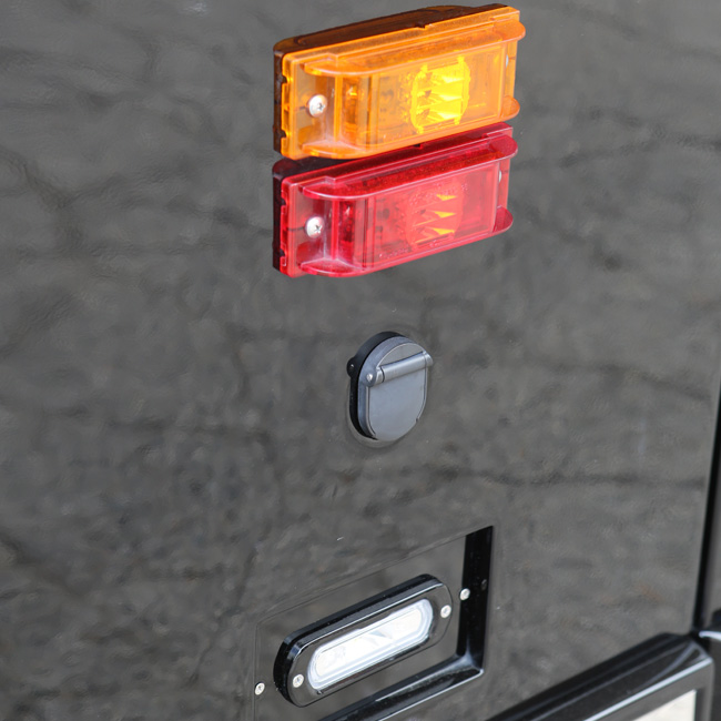 Truck-Lite and RIGID lights